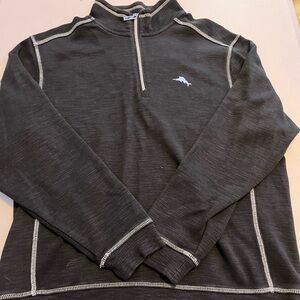 COPY - Tommy Bahama 1/4 Zip  large pullover sweater
